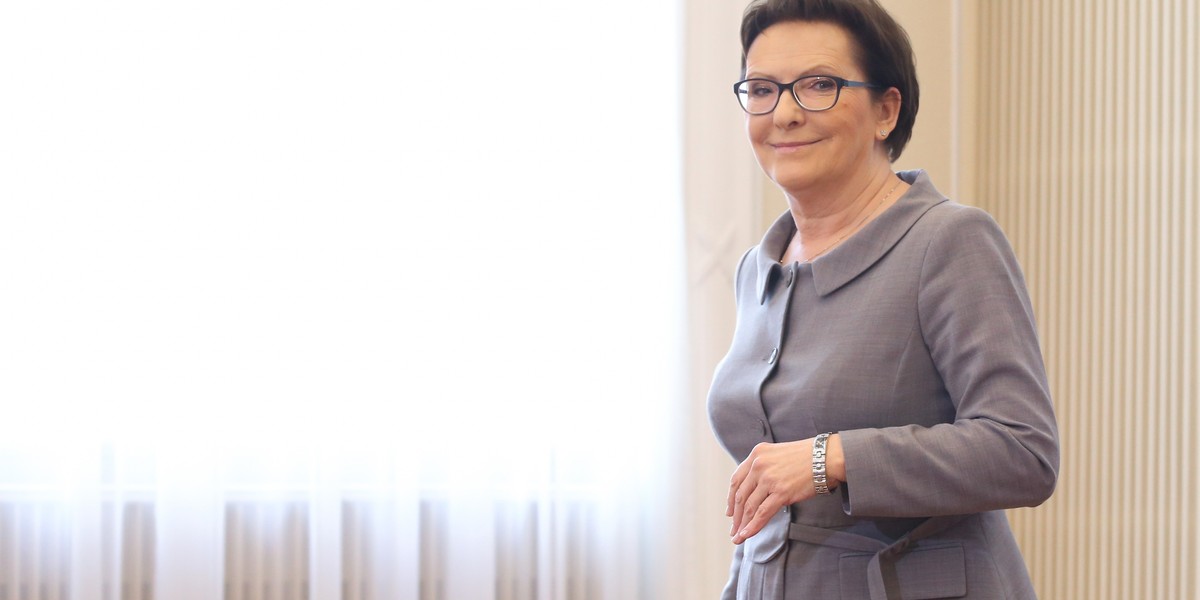 Premier Ewa Kopacz