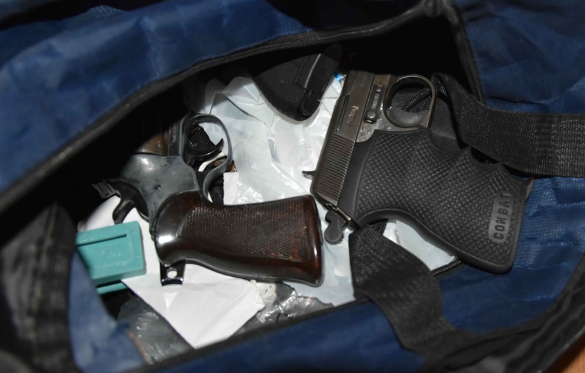 Oružje zaplenjeno kod uhapšenog muškarca