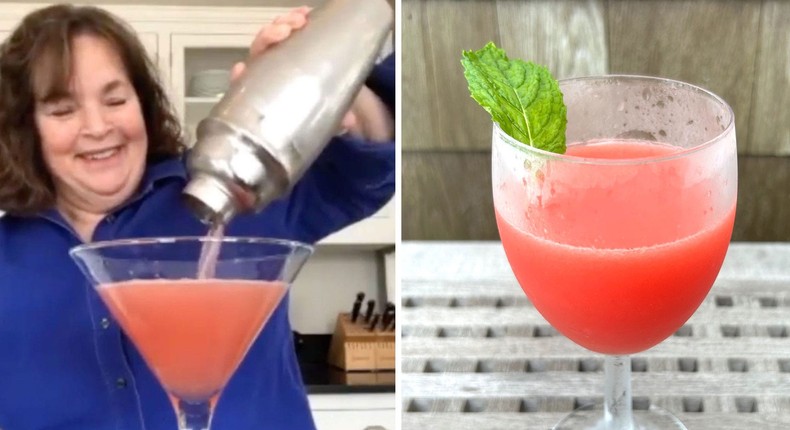 Ina Garten became an icon for making a massive cosmopolitan at 9 a.m. Now she has a new recipe — and it's even better.Ina Garten/Instagram/Anneta Konstantinides/Insider