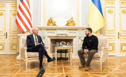 Prezydent USA Joe Biden w Kijowie. ZDJĘCIA