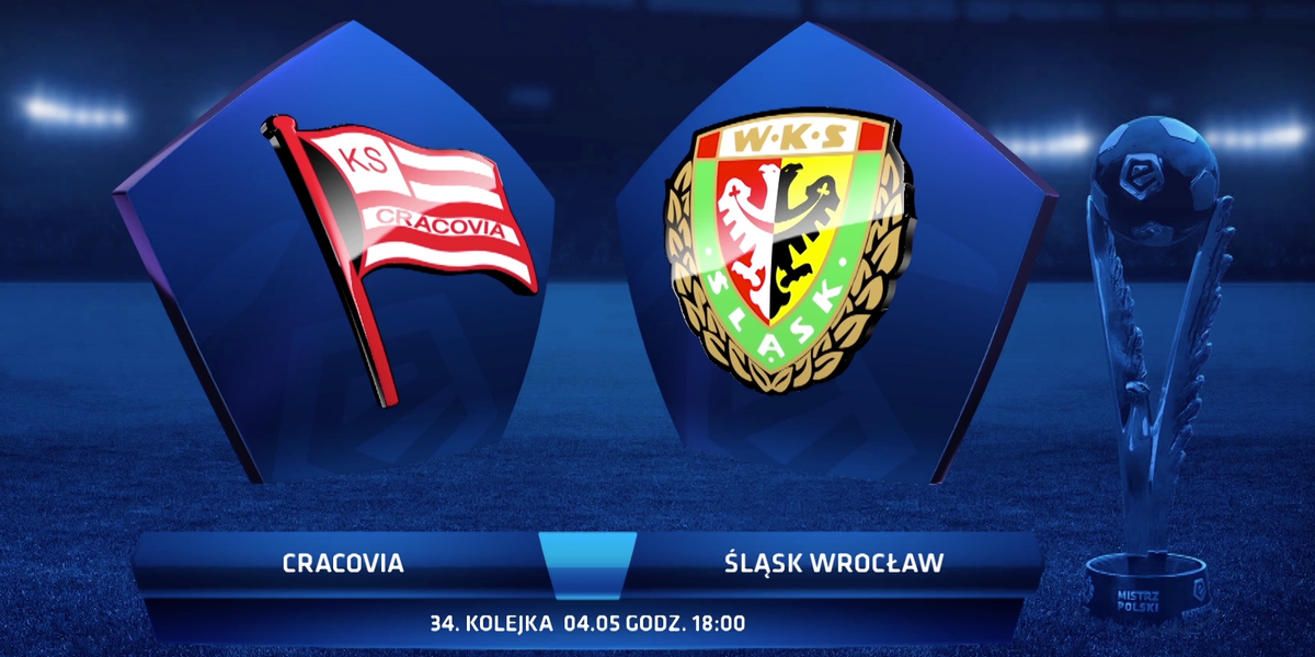 Cracovia - Śląsk Wrocław. Skrót meczu - Śląsk Wrocław