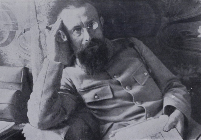 Jan Gorzechowski "Jur" na zdjęciu z 1914 lub 1915 roku (wikipedia)