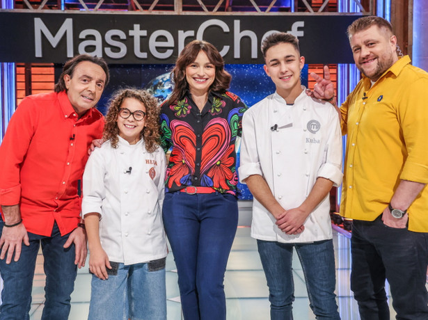 Jury na planie programu MasterChef Junior