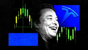 Tesla shares have soared around 40% since the presidential vote, while the entire S&P 500 has climbed 3% higher, UBS analysts said in a note.Apu Gomes/Getty Images; Chelsea Jia Feng