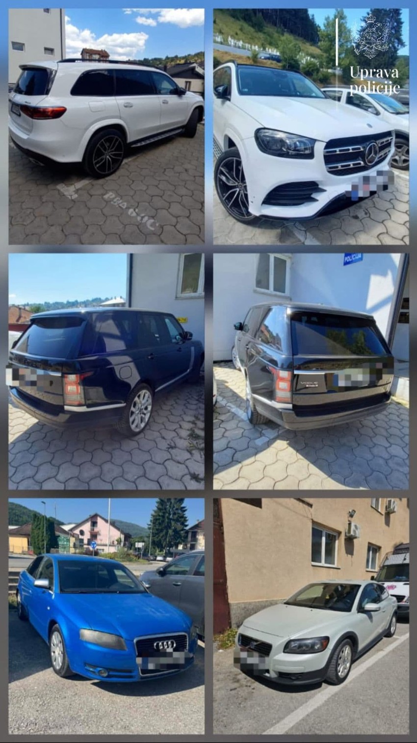 Oduzeti luksuzni automobili 