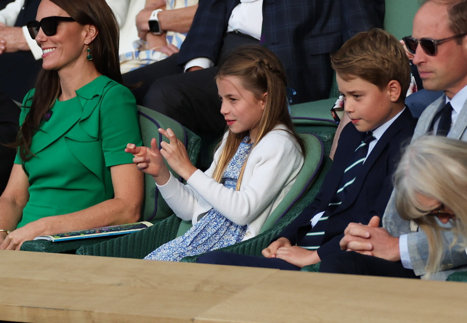 Brytyjska rodzina królewska na Wimbledonie