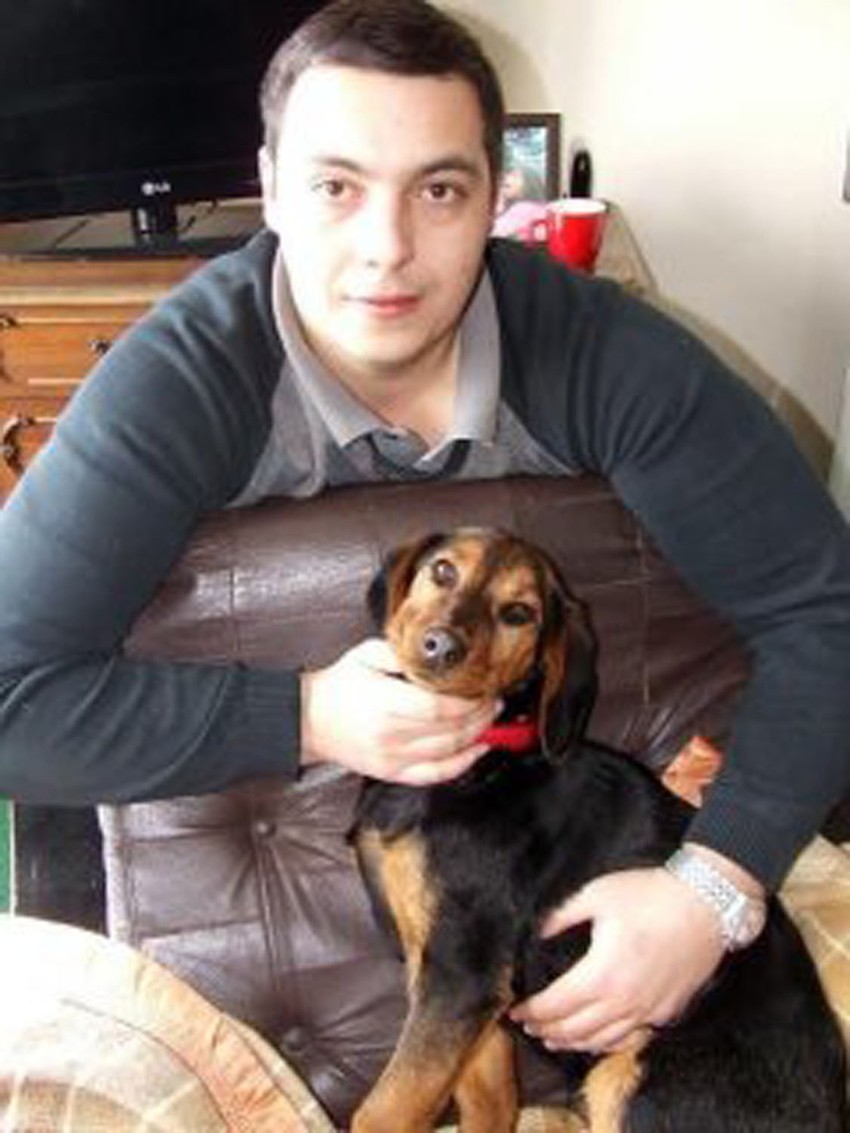 Miodrag Lazić našao je promrzlo štene i odneo ga svojoj kući