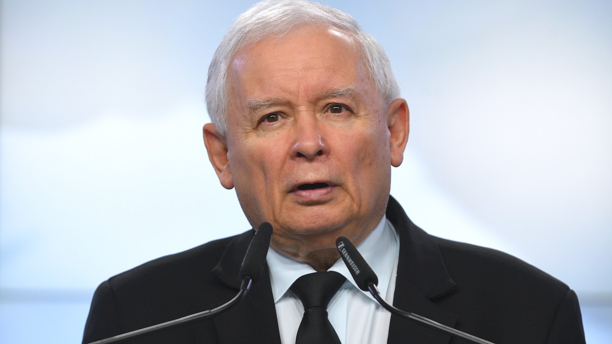 Prezes PiS Jarosław Kaczyński