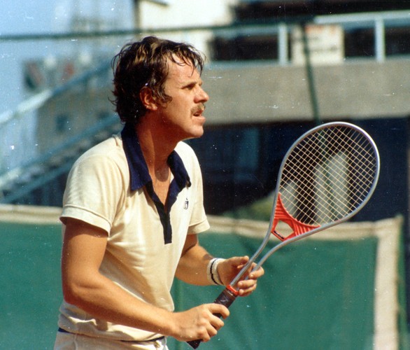 Wojciech Fibak u szczytu kariery sportowej