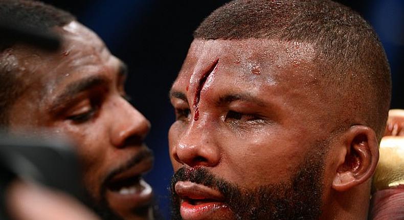 Badou Jack suffered a horrific head injury during his fight with Marcus Browne in Vegas