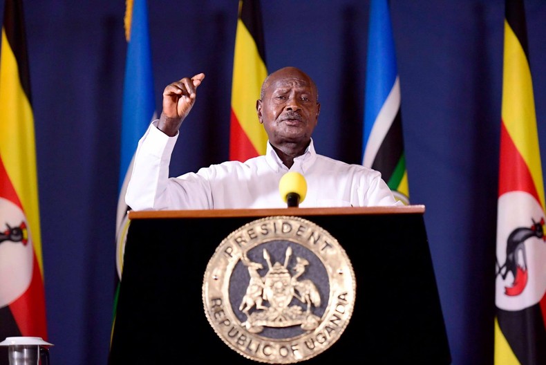 Presidente Yoweri Kaguta Museveni