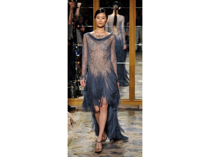 Kolekcja Marchesa na sezon wiosna-lato 2012 na New York Fashion Week