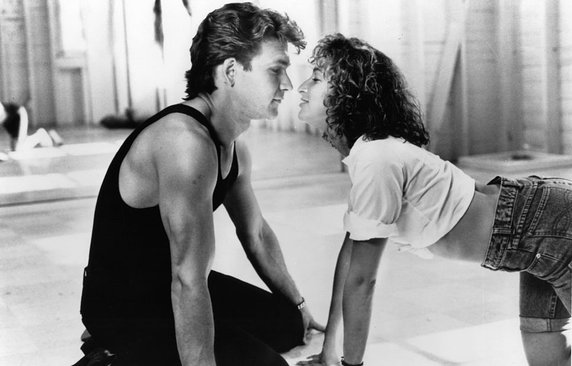 Jennifer Grey i Patrick Swayze w filmie "Dirty Dancing" (1987)