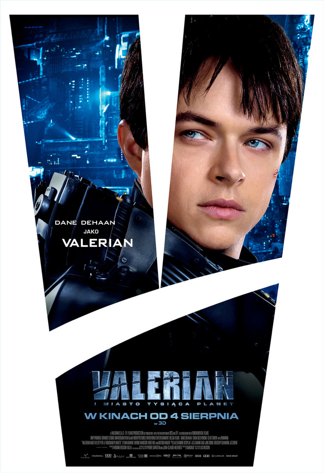 "Valerian i Miasto Tysiąca Planet": plakat