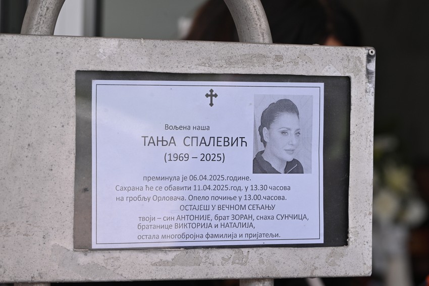 Sahrana Tatjane Spalević