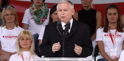 Kaczyński przestrzega, cytując Ewangelię