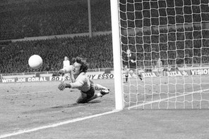 Eliminacje mistrzostw świata. Mecz Anglia – Polska (1:1) na stadionie Wembley, październik 1973 r.