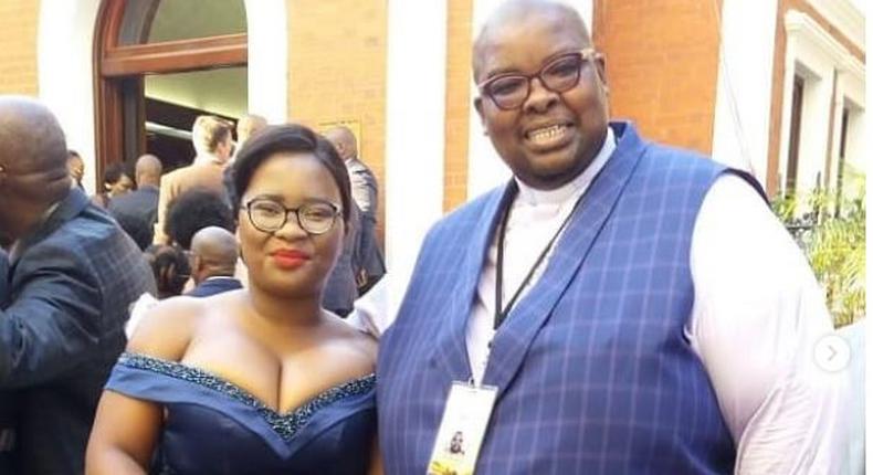 Is it your cleavage? Pastor defends wife’s raunchy dressing to public event