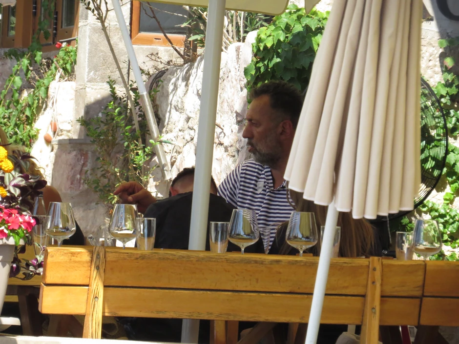 Vlade Divac sa ženom