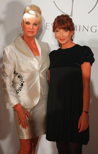 Ivana Trump i Ewa Minge