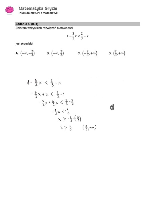 Matura 2024. Matematyka - poziom podstawowy [ARKUSZE CKE i ODPOWIEDZI]