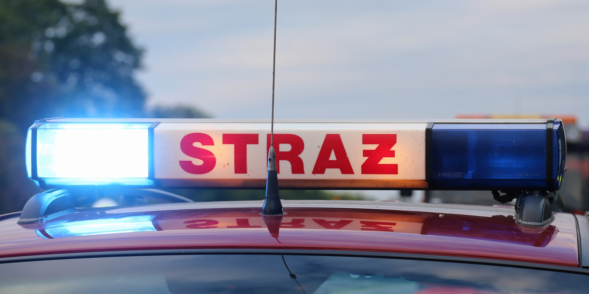 Czechowice-Dziedzic: Doszczętnie spłonęły cztery tiry