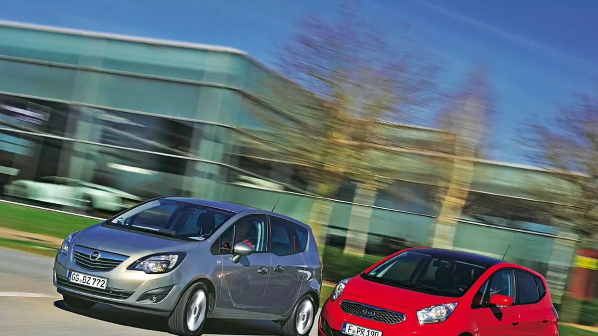 Pierwsze starcie: Opel Meriva kontra Kia Venga