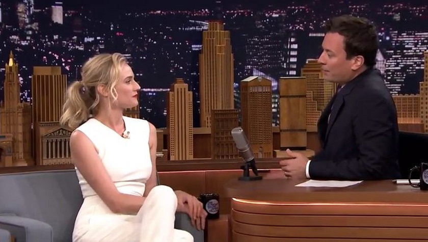 Diane Kruger w programie "The Tonight Show Starring Jimmy Fallon"