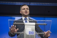 Polish President Andrzej Duda press conference