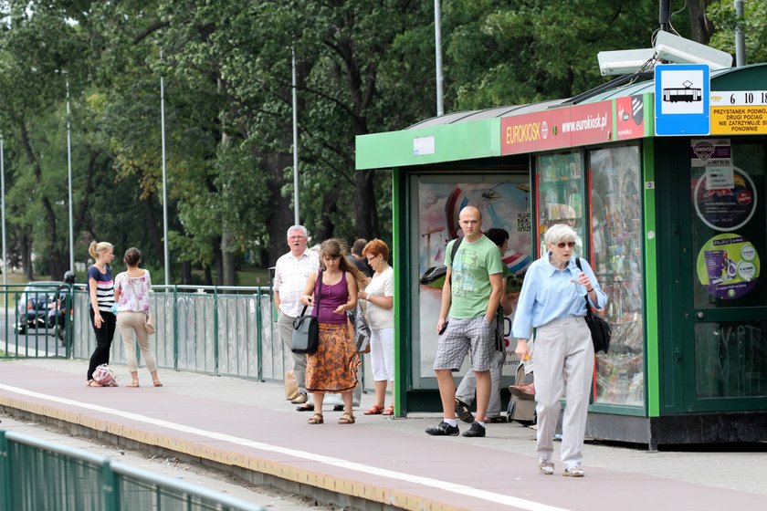 W weekend tramwaje jadą objazdem