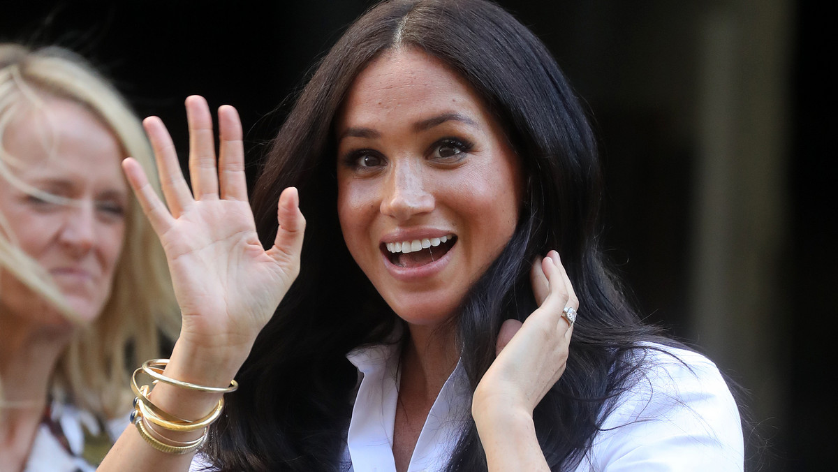 Meghan Markle przerwała oficjalne spotkanie z mediami, by nakarmić Archiego