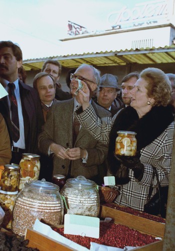 Margaret Thatcher w Polsce. Archiwalne zdjęcia