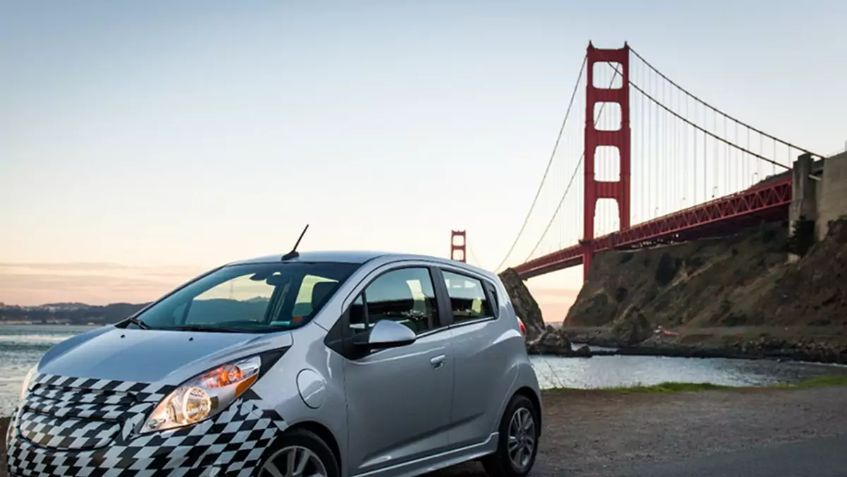 Elektryczny Chevrolet Spark w Los Angeles