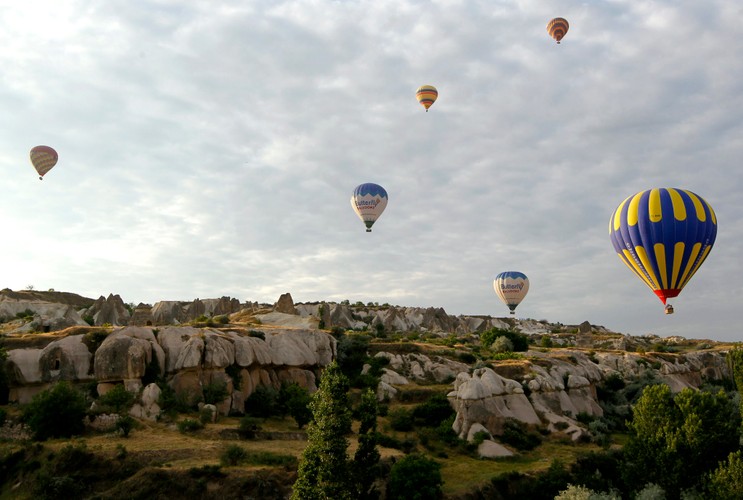 Niesamowita turecka Kapadocja