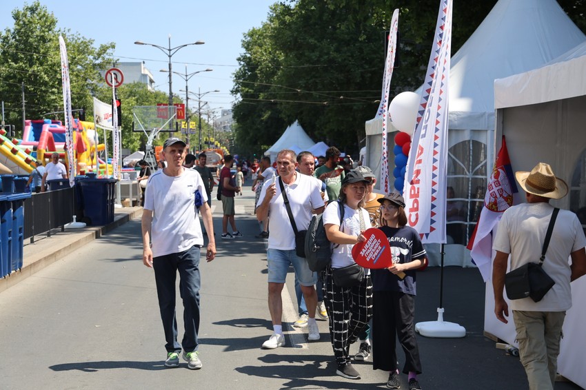 Skup SNS u Beogradu