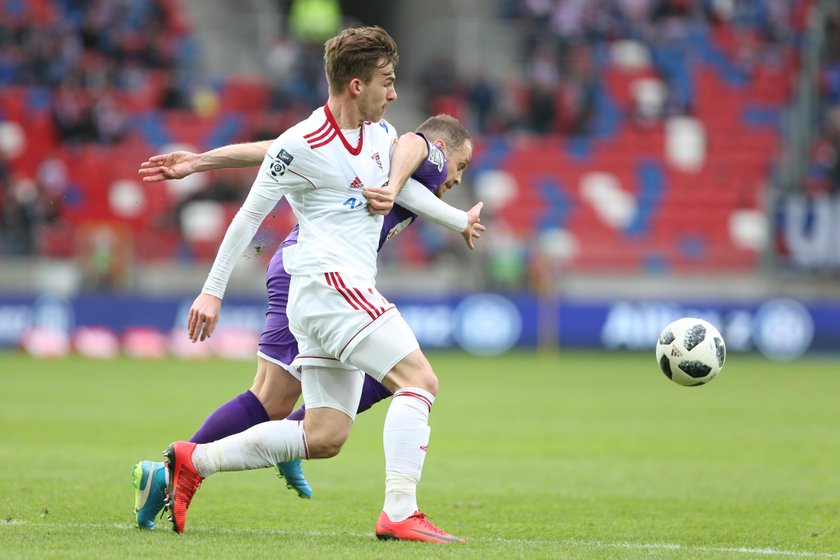 Pilka Nozna. Ekstraklasa. Gornik Zabrze - Sandecja Nowy Sacz. 31.03.2018