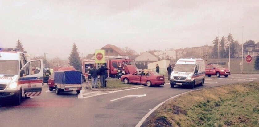 Groźny wypadek na Opolszczyźnie. Są ranni!