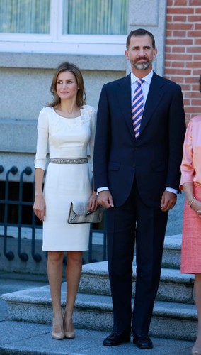 Księżna Letizia i Książę Filip