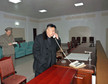 Kim Dzong Un w Centrum Dowodzenia Kontrolą Satelitarną w Pjongjangu, 12 grudnia 2012 r.