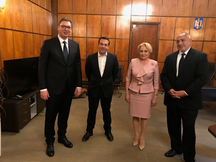 Aleksandar Vučić u Bukureštu