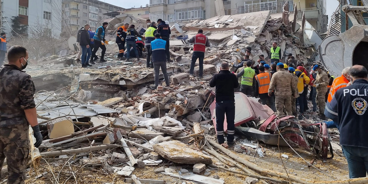 Kolejne trzęsienie ziemi w Turcji.