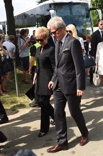 Były prezydent Poznania Ryszard Grobelny z żona Ewą Sawicką