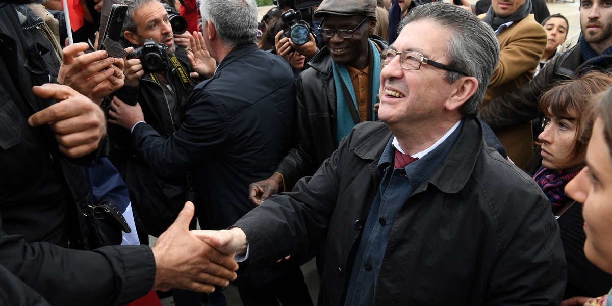  Jean-Luc Melenchon może nieźle namieszać na rynku.