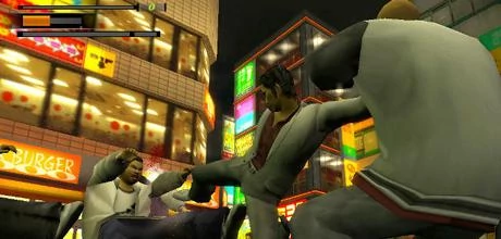 Screen z gry "Yakuza 2"