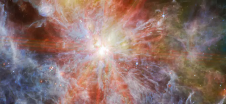 Kosmiczny Teleskop Jamesa Webba uchwycił "fabrykę gwiazd". Niesamowite zdjęcie