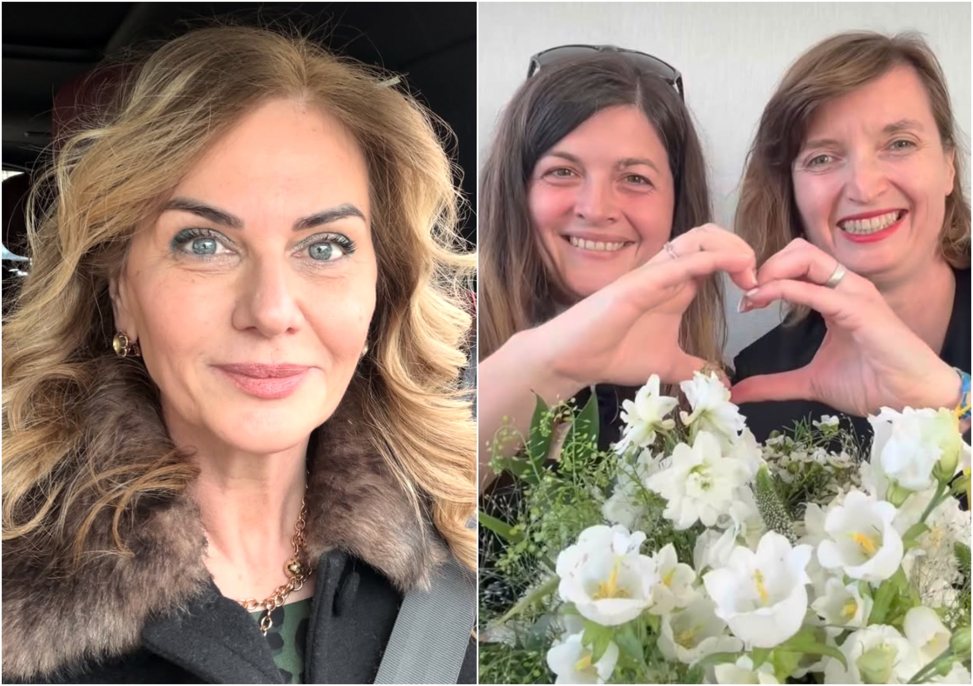 Monika Beňová a Lucia Plaváková s manželkou