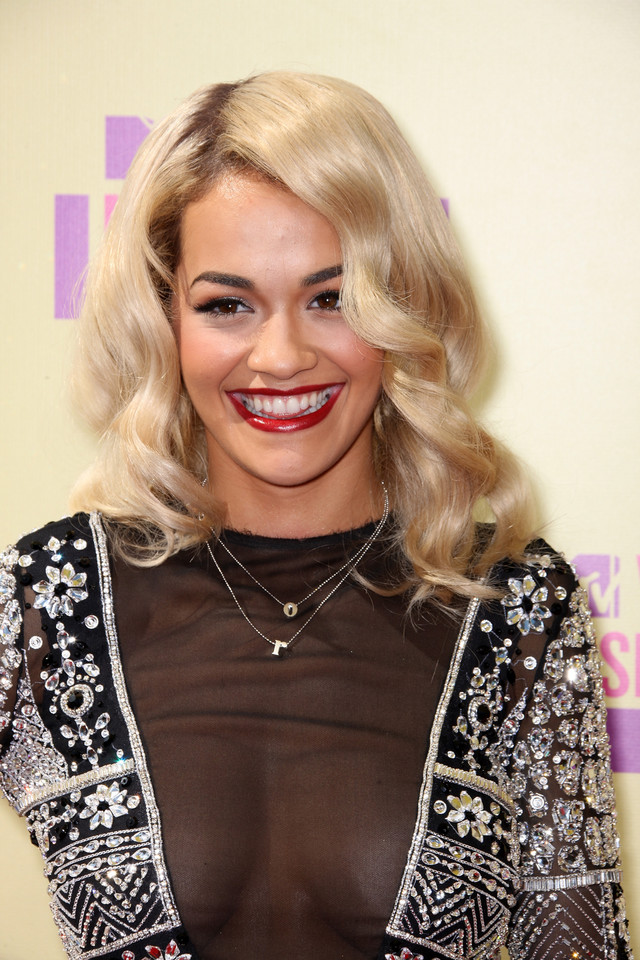 Rita Ora podczas MTV VMA 2012 (fot. Getty Images)