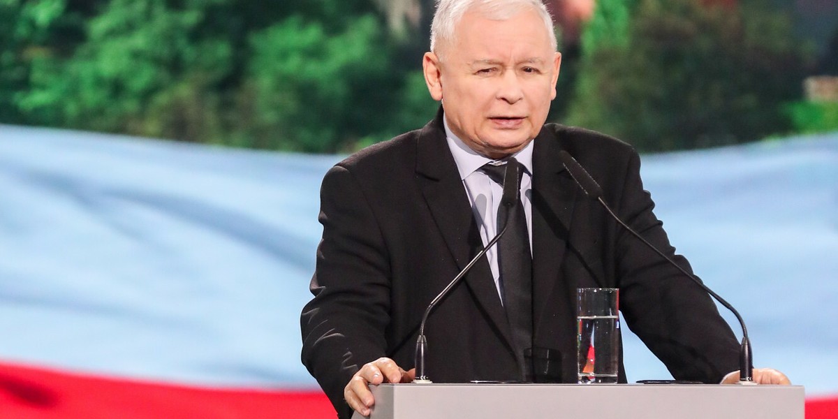 Prezes PiS Jarosław Kaczyński. W sobotę odbędzie się konwencja Prawa i Sprawiedliwości. 