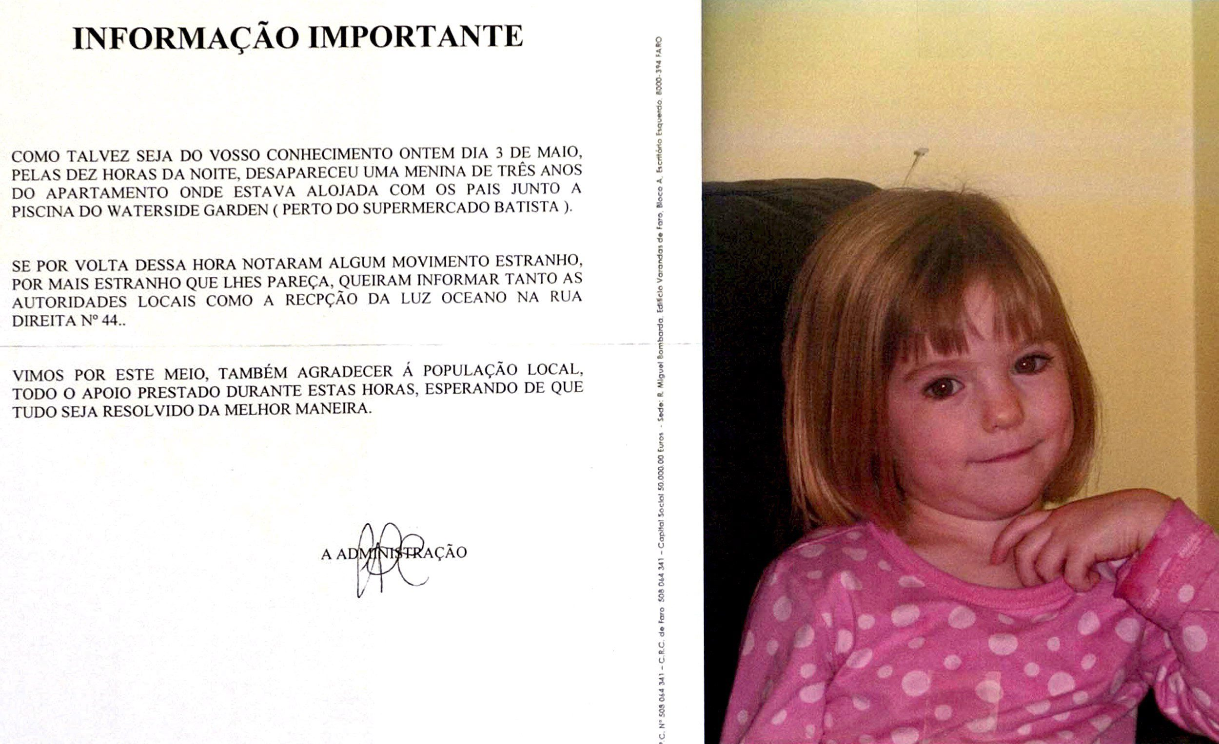 Polka skazana za nękanie rodziców zaginionej Madeleine McCann - dostała 6 miesięcy