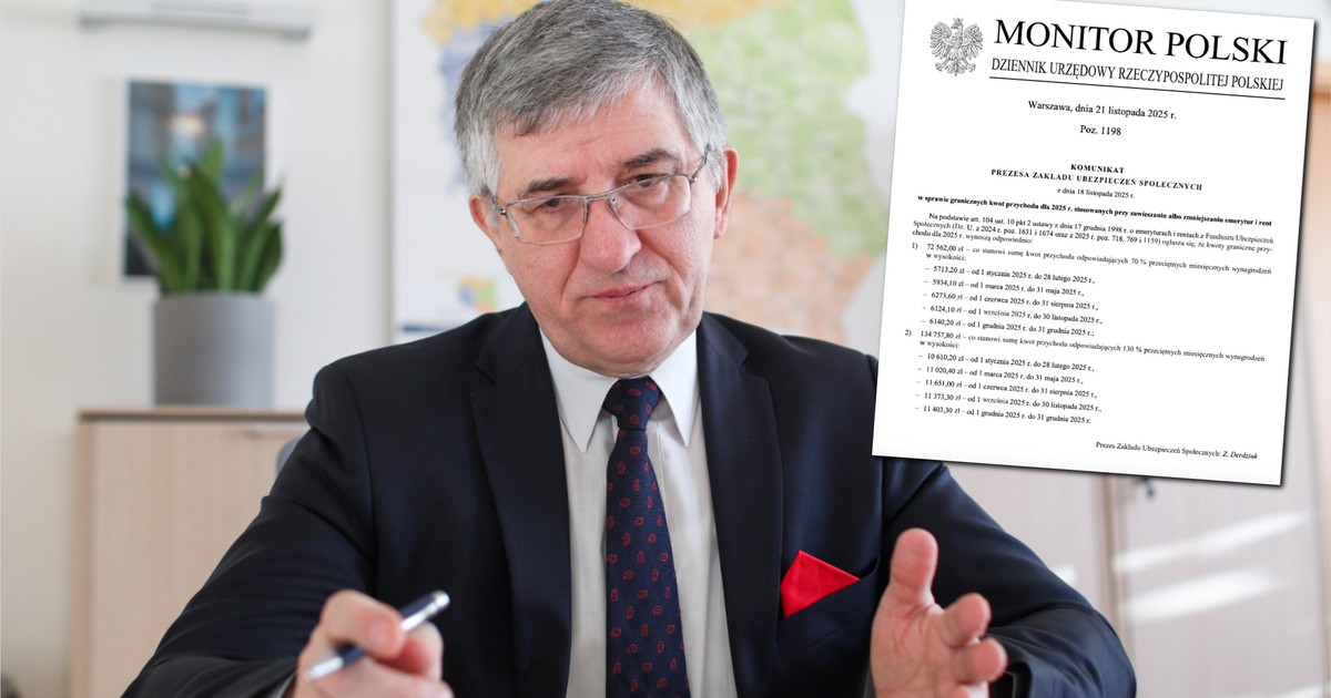 Prezes ZUS właśnie to ogłosił. Tym emerytom i rencistom zmniejszą wypłaty